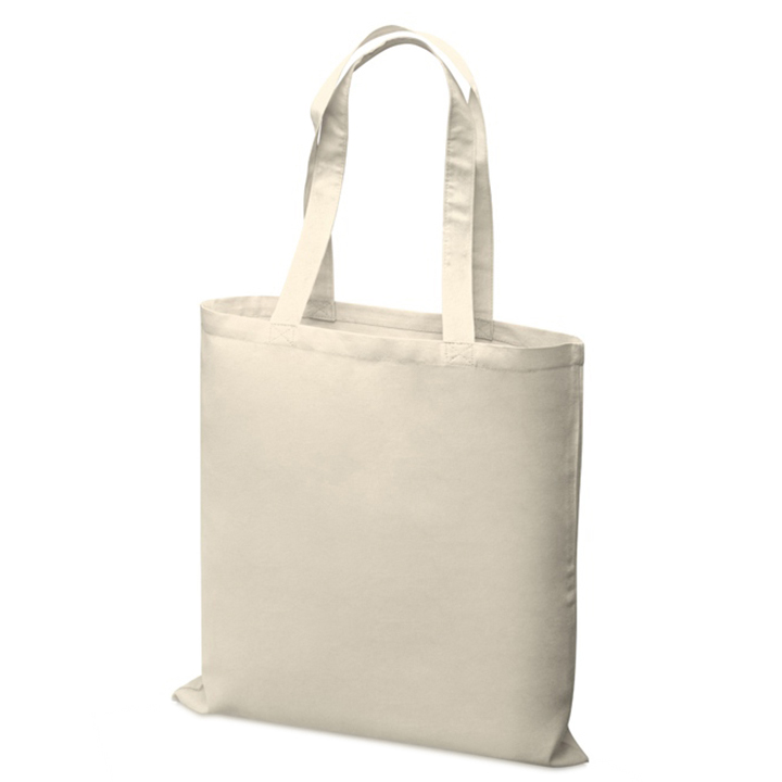 Сумка для шопинга Carryme 140 хлопковая, 140 г/м2, натуральная