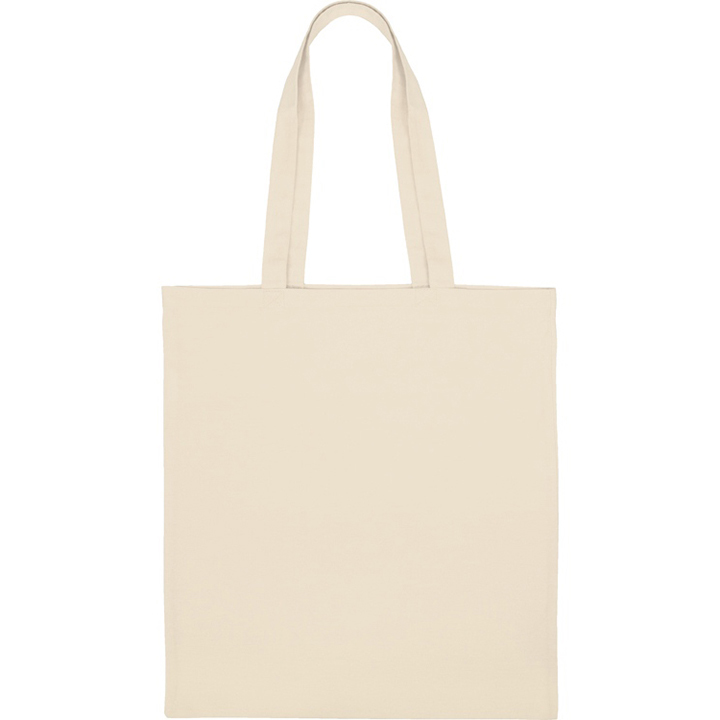Сумка для шопинга Carryme 140 хлопковая, 140 г/м2, натуральная