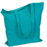 Сумка для шопинга Carryme 140 хлопковая, 140 г/м2, бирюзовая